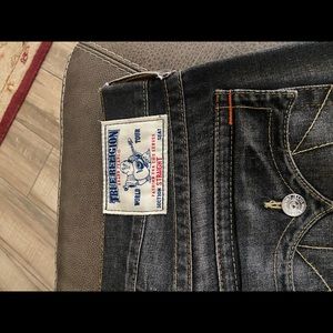 True Religion Jeans size 38X32. Grey in color.